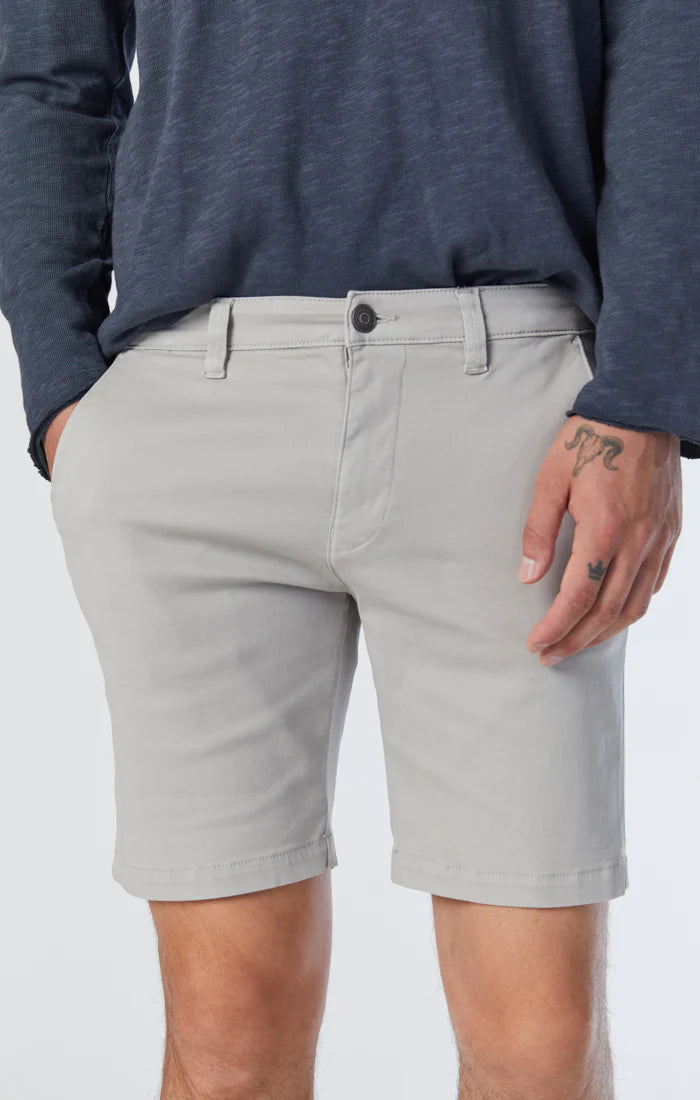 MAVI MEN'S JACOB CROP SHORTS HIGH RISE SUMMER TWILL