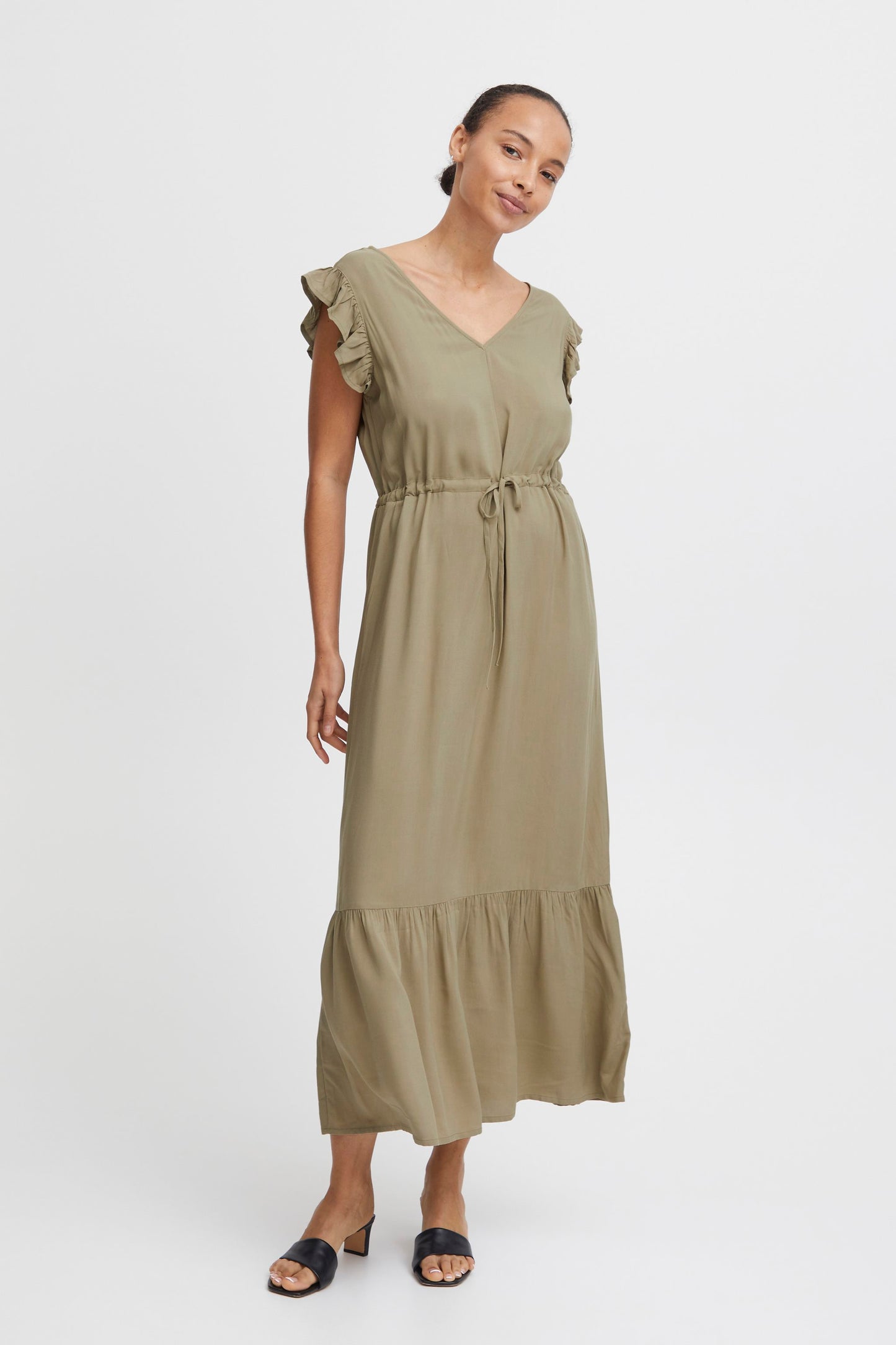 B.YOUNG JOELLA ALOE DRESS