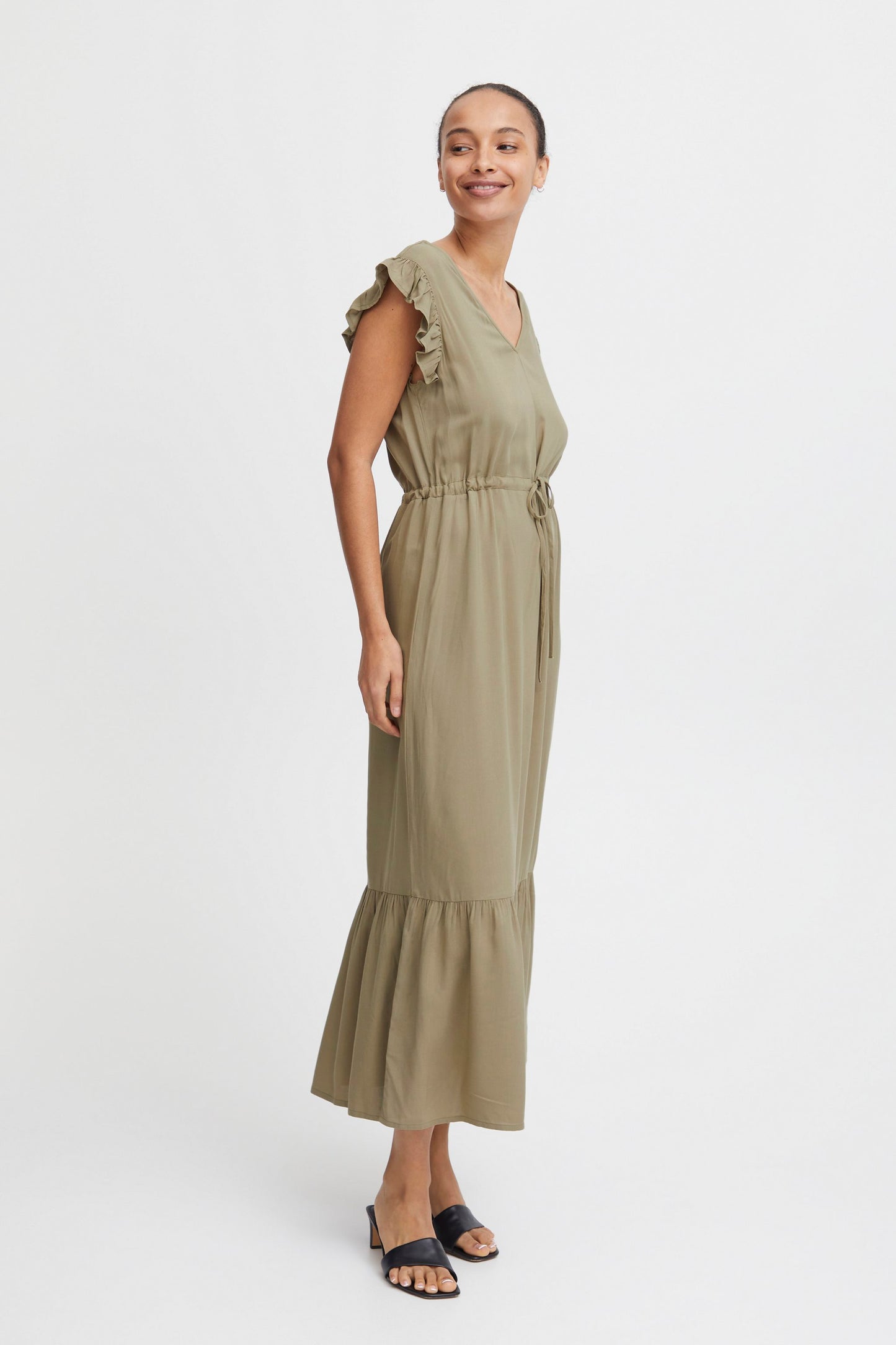 B.YOUNG JOELLA ALOE DRESS