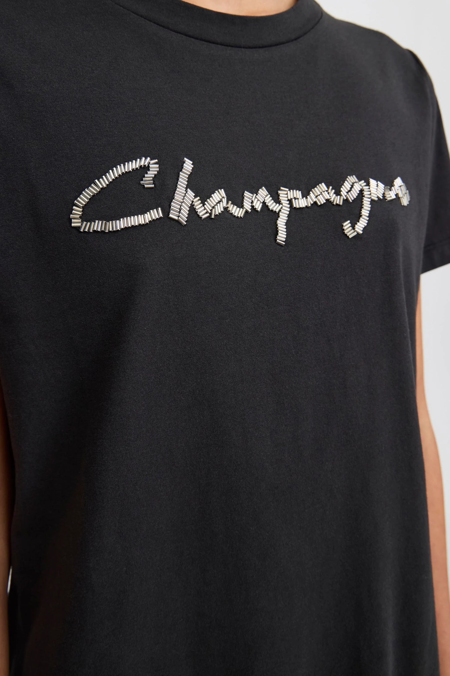 ICHI BLACK CAMINO CHAMPAGNE T-SHIRT