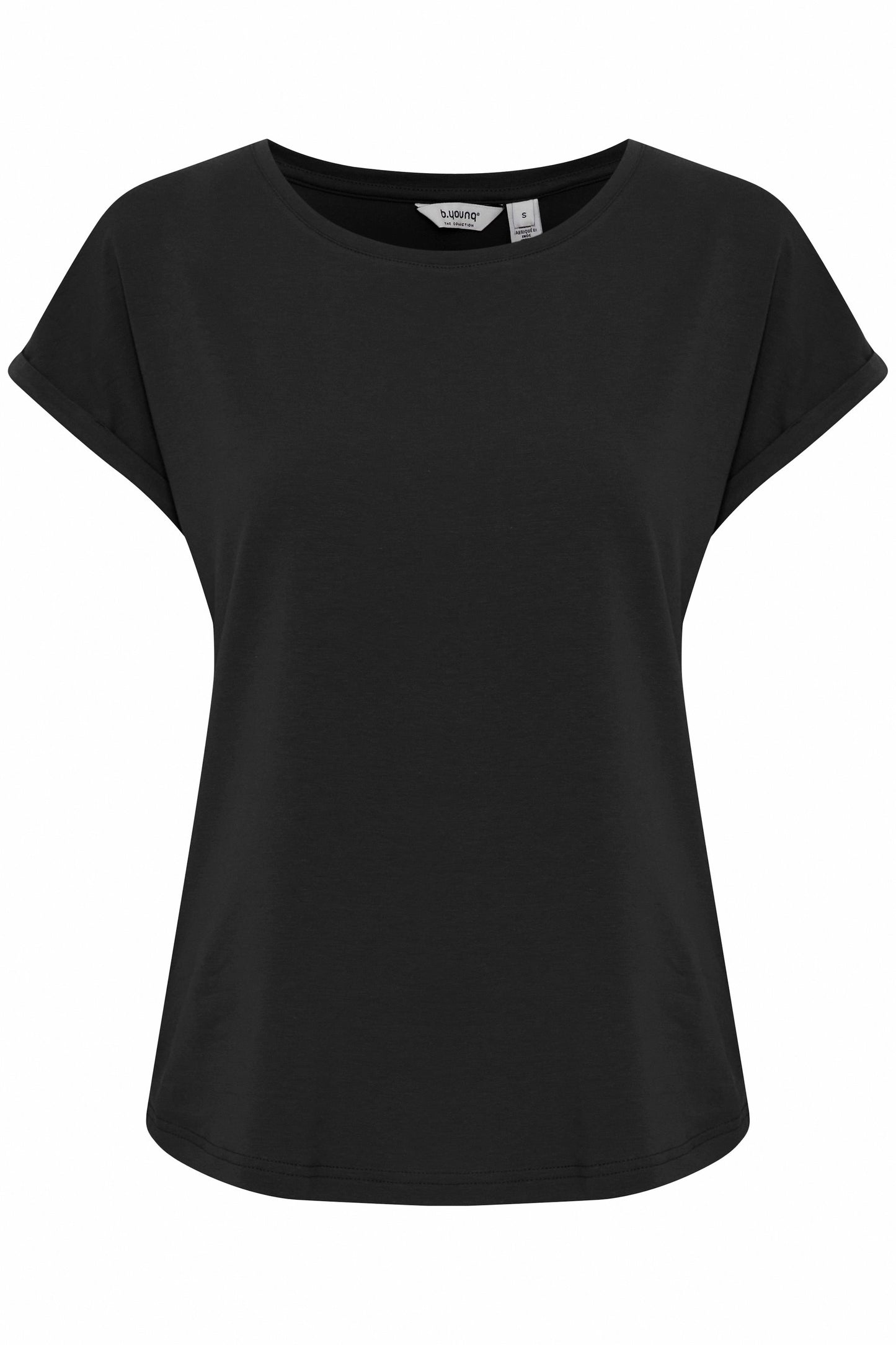 B.YOUNG BLACK PAMILA T-SHIRT