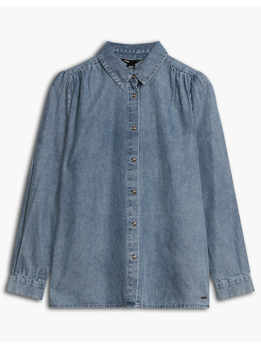 LOIS INDIGO DENIIM DELPHINE DENIM SHIRT