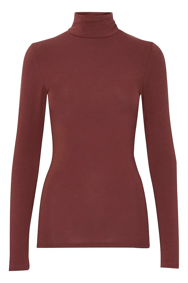 B.YOUNG HOT CHOCOLATE PAMILA ROLL NECK T-SHIRT