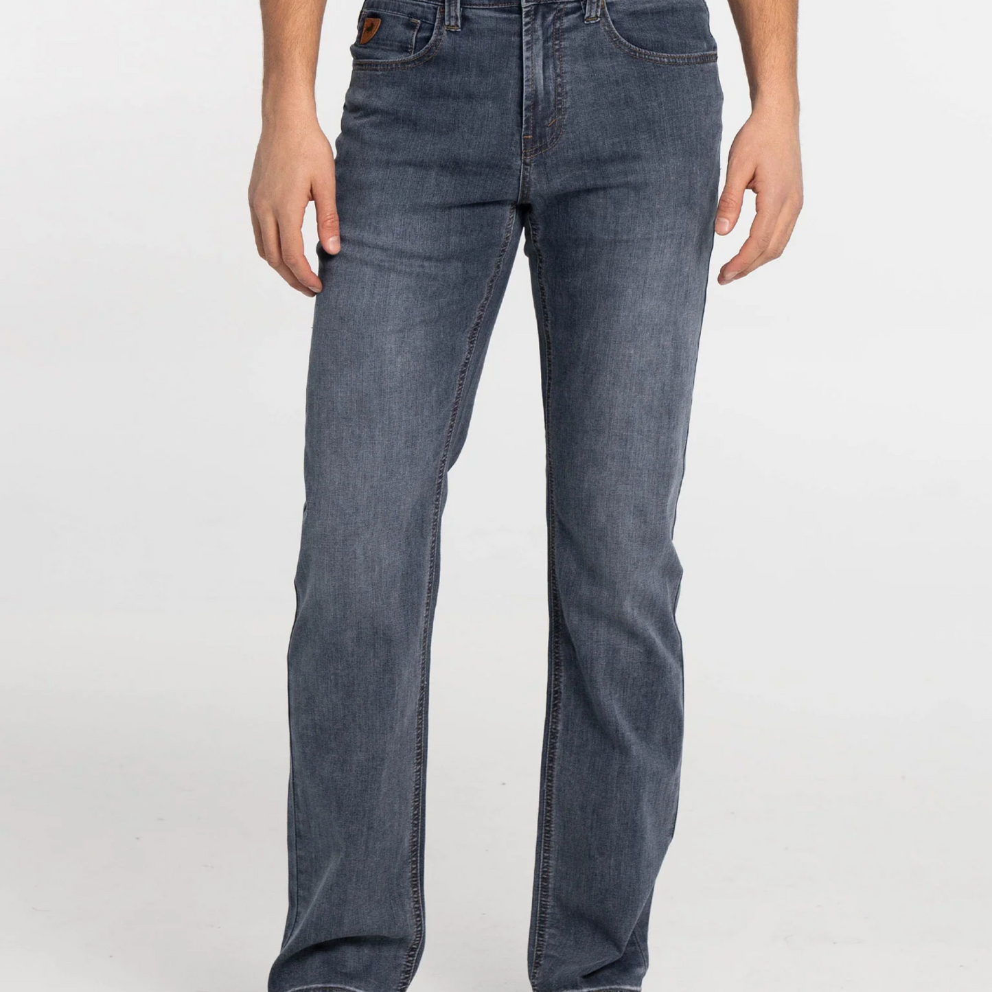 LOIS BRAD JEANS IN MEDIUM BLUE