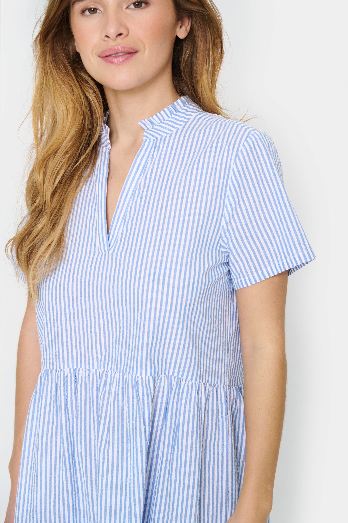SAINT TROPEZ PALACE BLUE ELMIKO DRESS