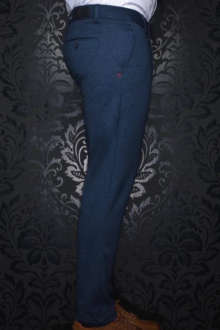 AU NOIR BERETTA-BALE NAVY PANT