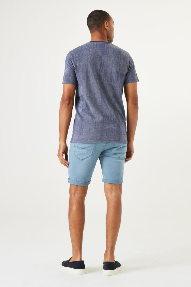GARCIA MENS T-SHIRT IN BLUE