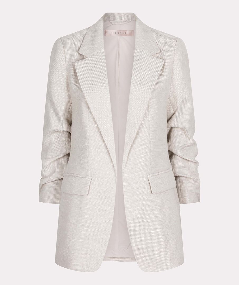 ESQUALO BLAZER IN LINEN LOOK IN BEIGE