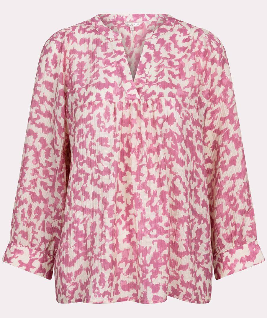 ESQUALO BLOUSE IN FLORAL RETREAT PRINT