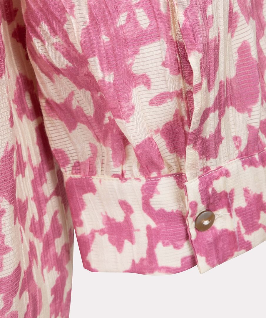 ESQUALO BLOUSE IN FLORAL RETREAT PRINT
