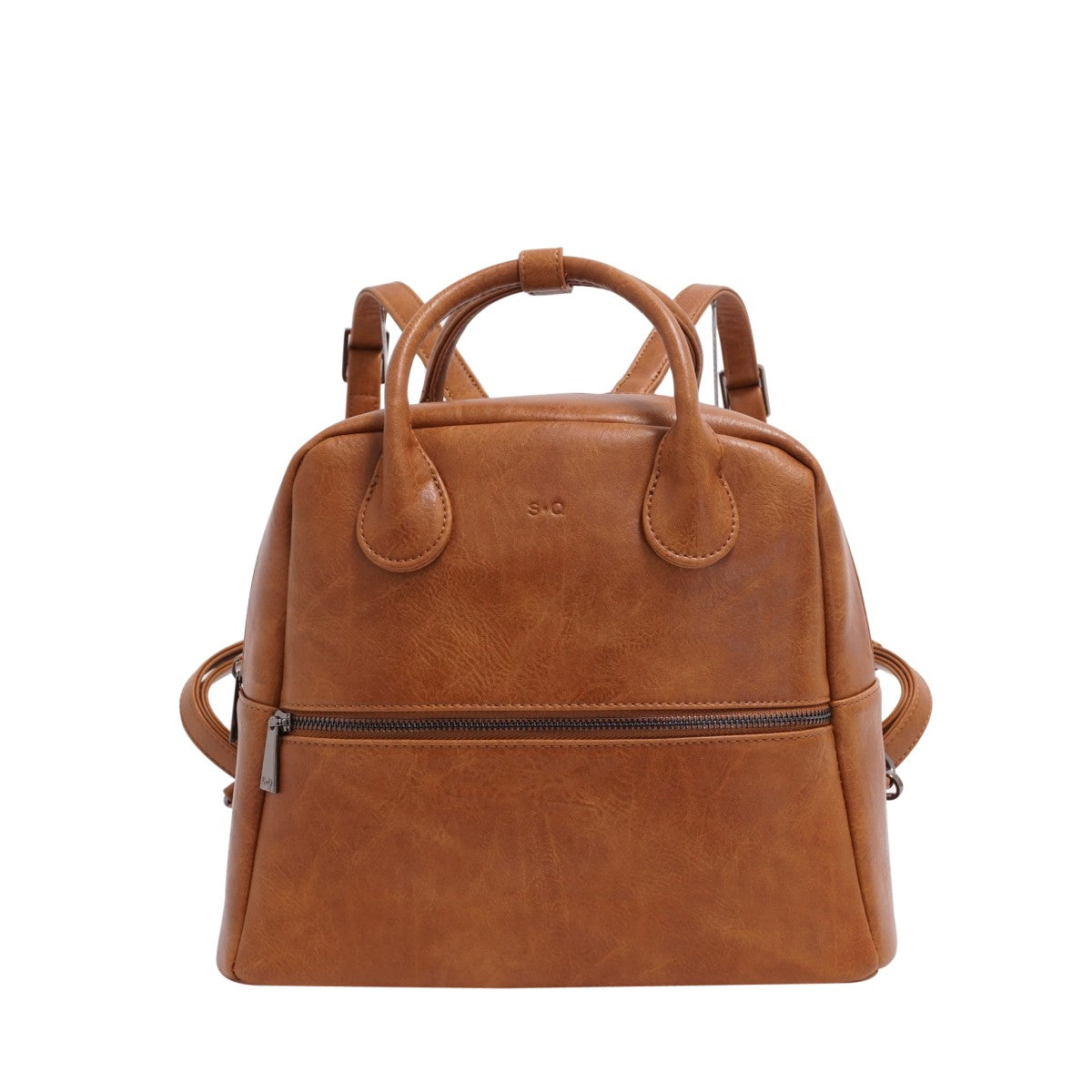 S-Q JAZZLYN CONVERTIBLE BACKPACK IN CAMEL