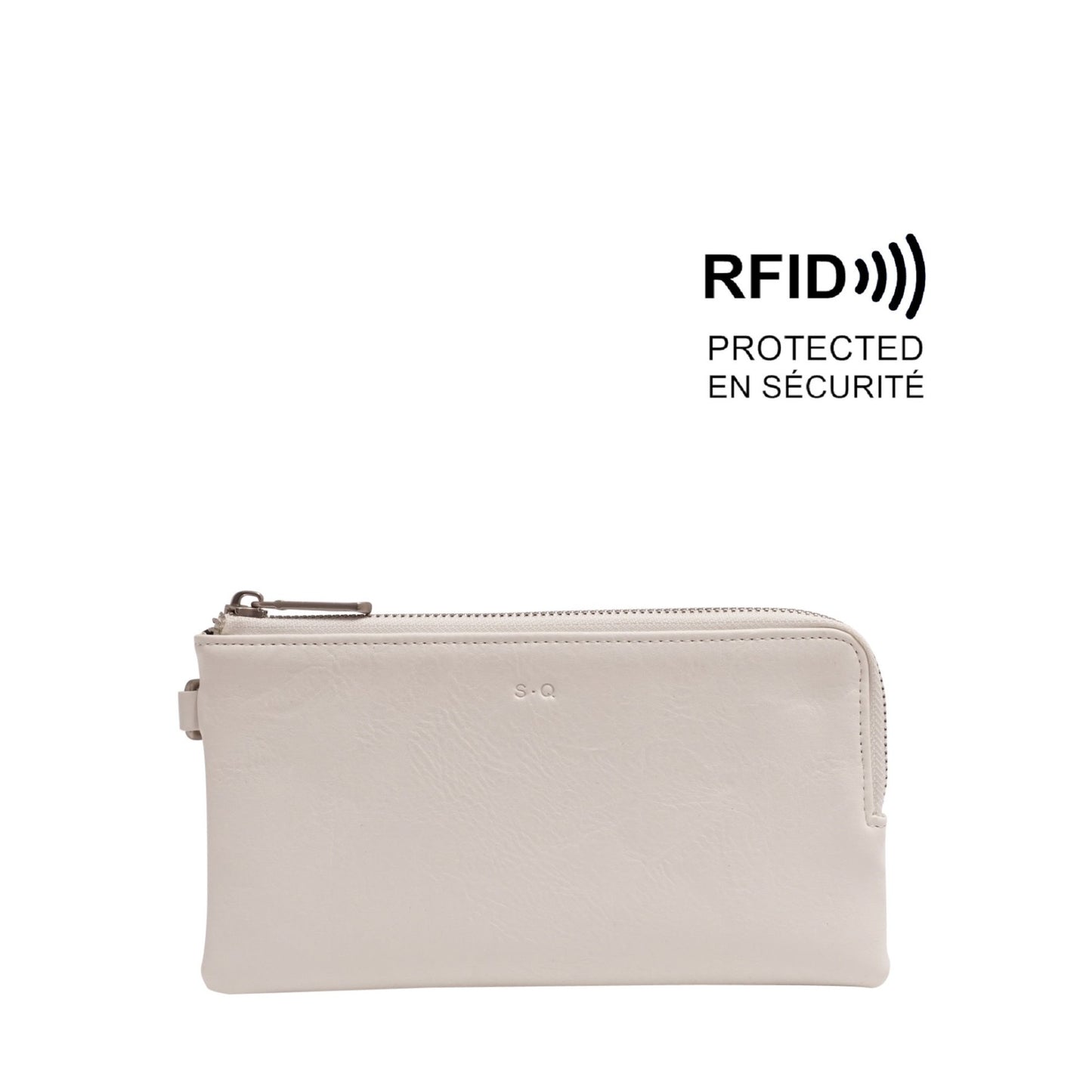 S-Q MARGOT CLUTCH WALLET IN STAR WHITE