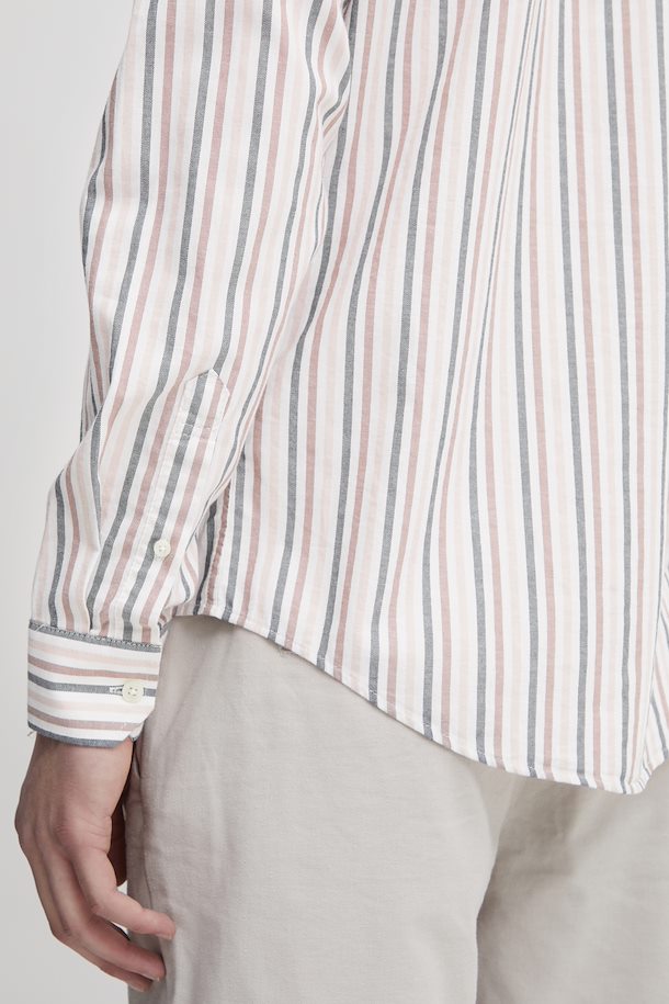 CASUAL FRIDAY MEN'S STRIPED LONG SLEEVE SHIRT