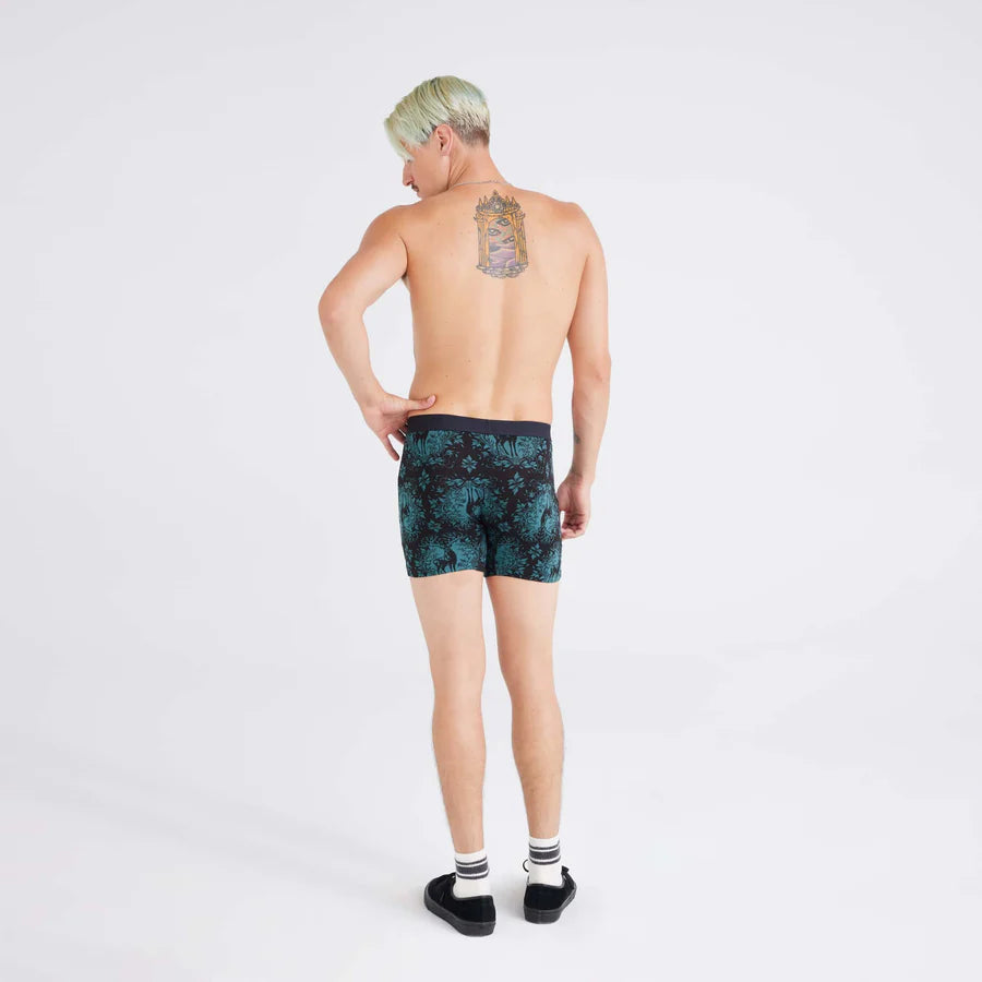 SAXX ULTRA SUPER SOFT BOXER BRIEF - DEER DEMASK / BLACK