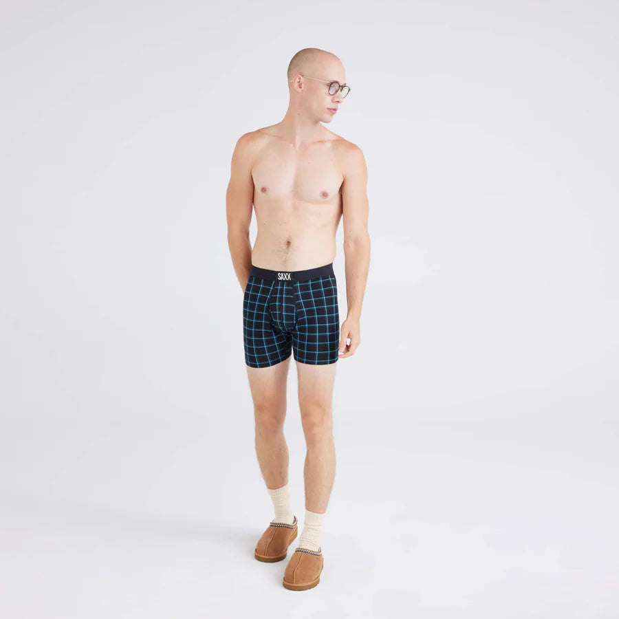 SAXX ULTRA BOXER BRIEF - 2PK GETTA WATT/WINDOWPANE