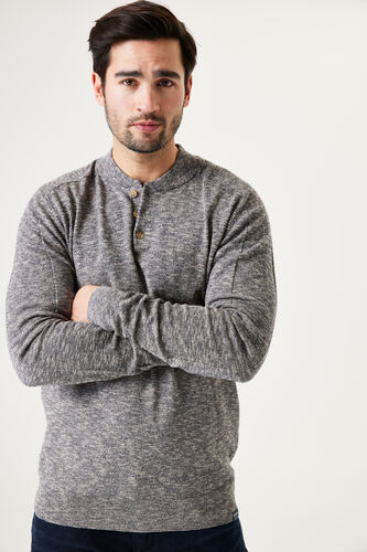 GARCIA MEN'S SWEATER IN DARK BLUE