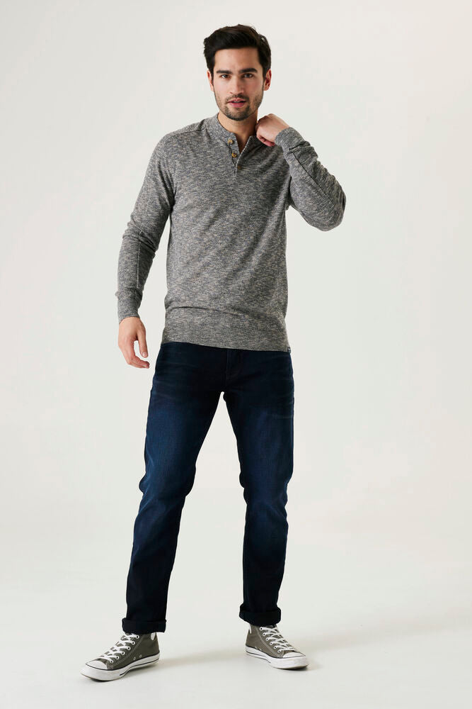 GARCIA MEN'S SWEATER IN DARK BLUE
