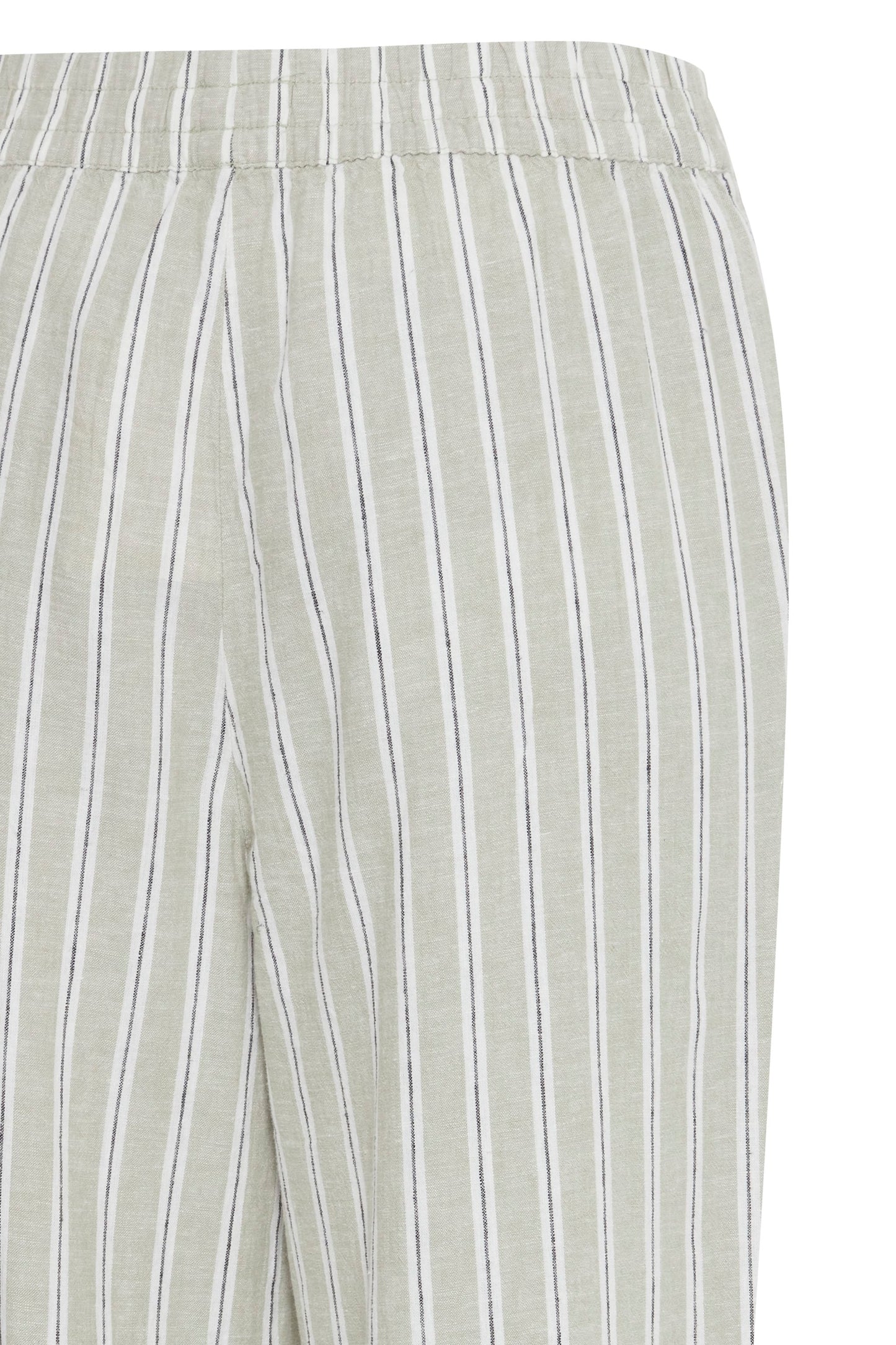 B.YOUNG TEA STRIPPED MIX FALAKKA TROUSERS