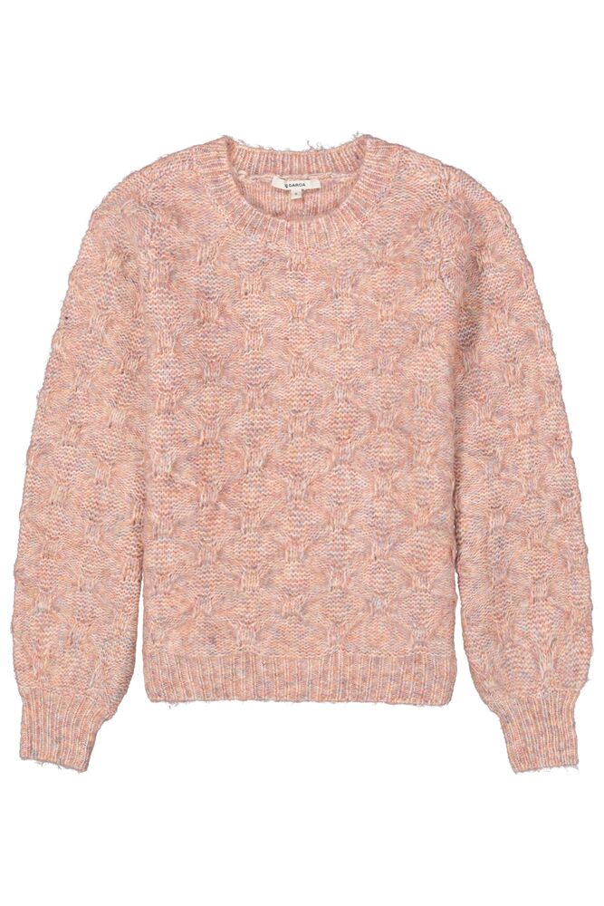 GARCIA KNITTED PATTERN SWEATER IN BLUSH