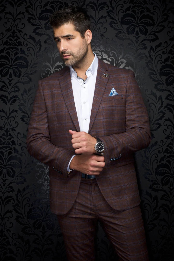 AU NOIR FARRELL BLAZER - RUST