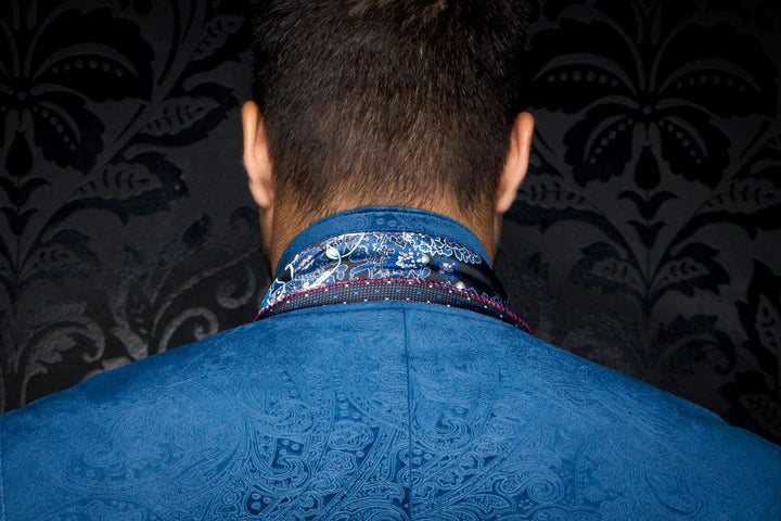 AU NOIR JACKMAN BLAZER - INDIGO