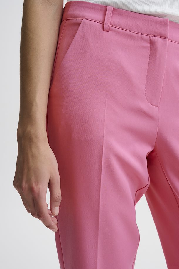 ICHI LEXI PANT IN SUPER PINK