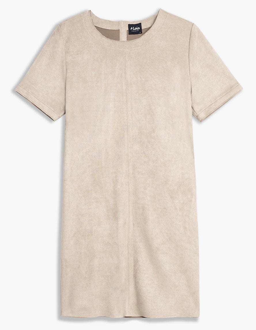 LOIS SHELL CECIL SHORT SLEEVE DRESS