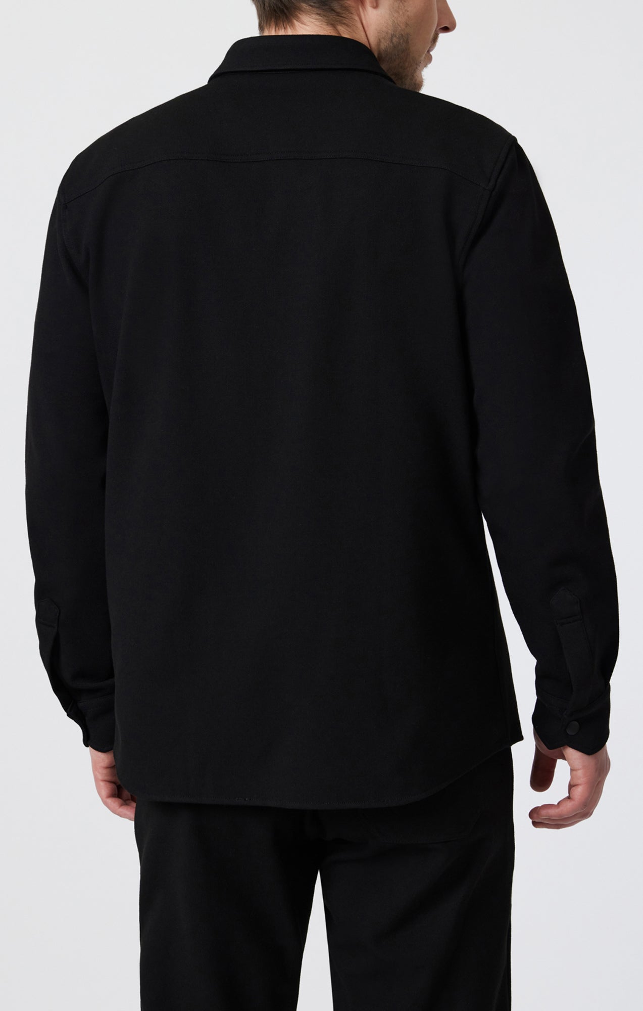 MAVI LONG SLEEVE SHIRT BLACK