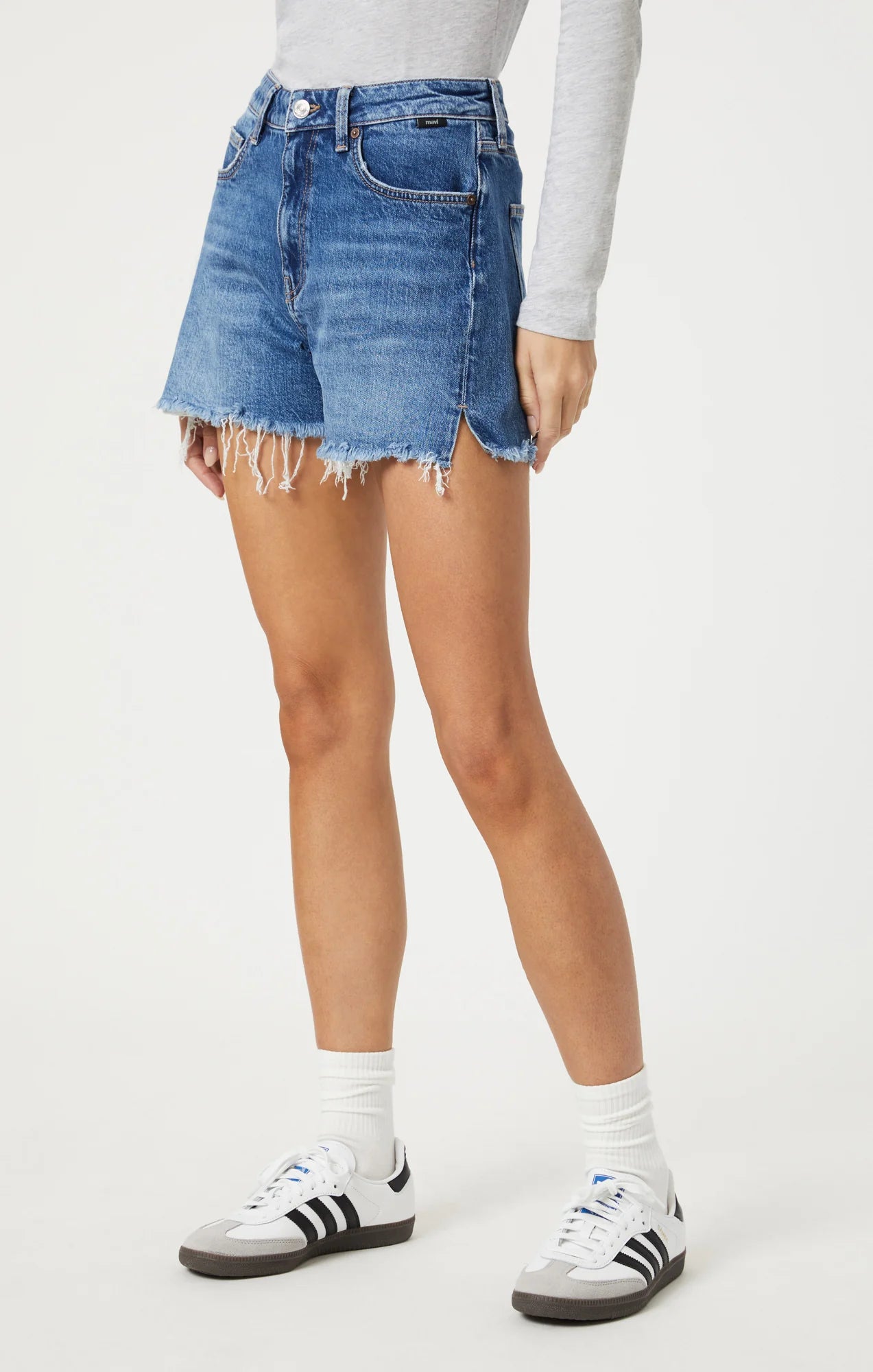 MAVI HEIDI STRAIGHT LEG SHORTS