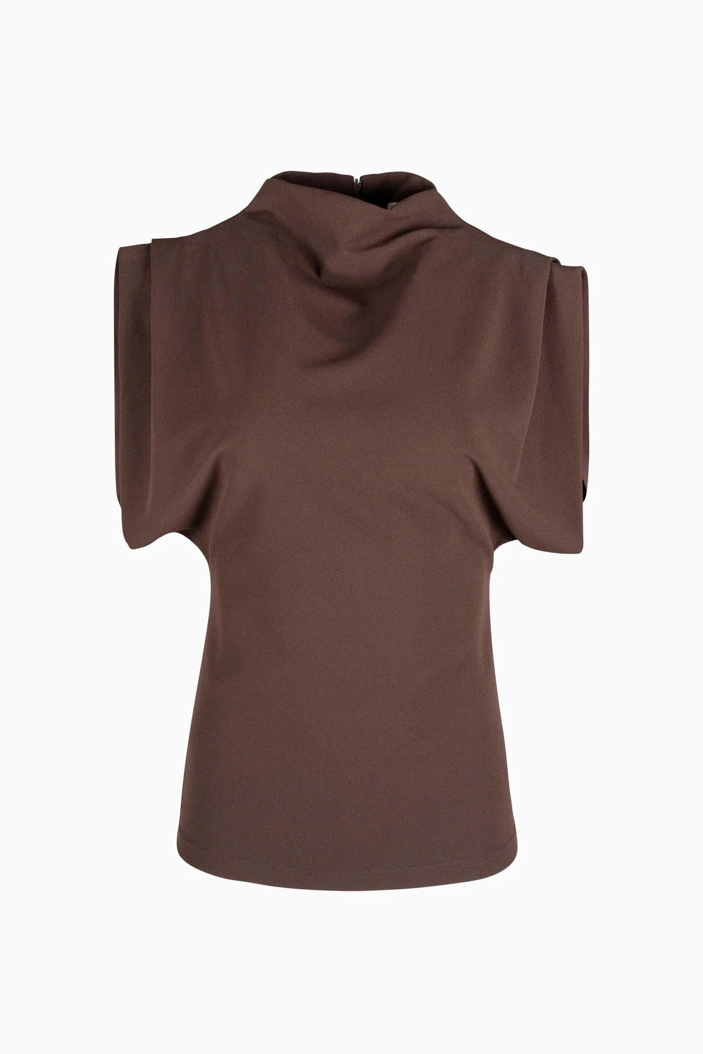 ASTRID KNIT TOP IN BROWN