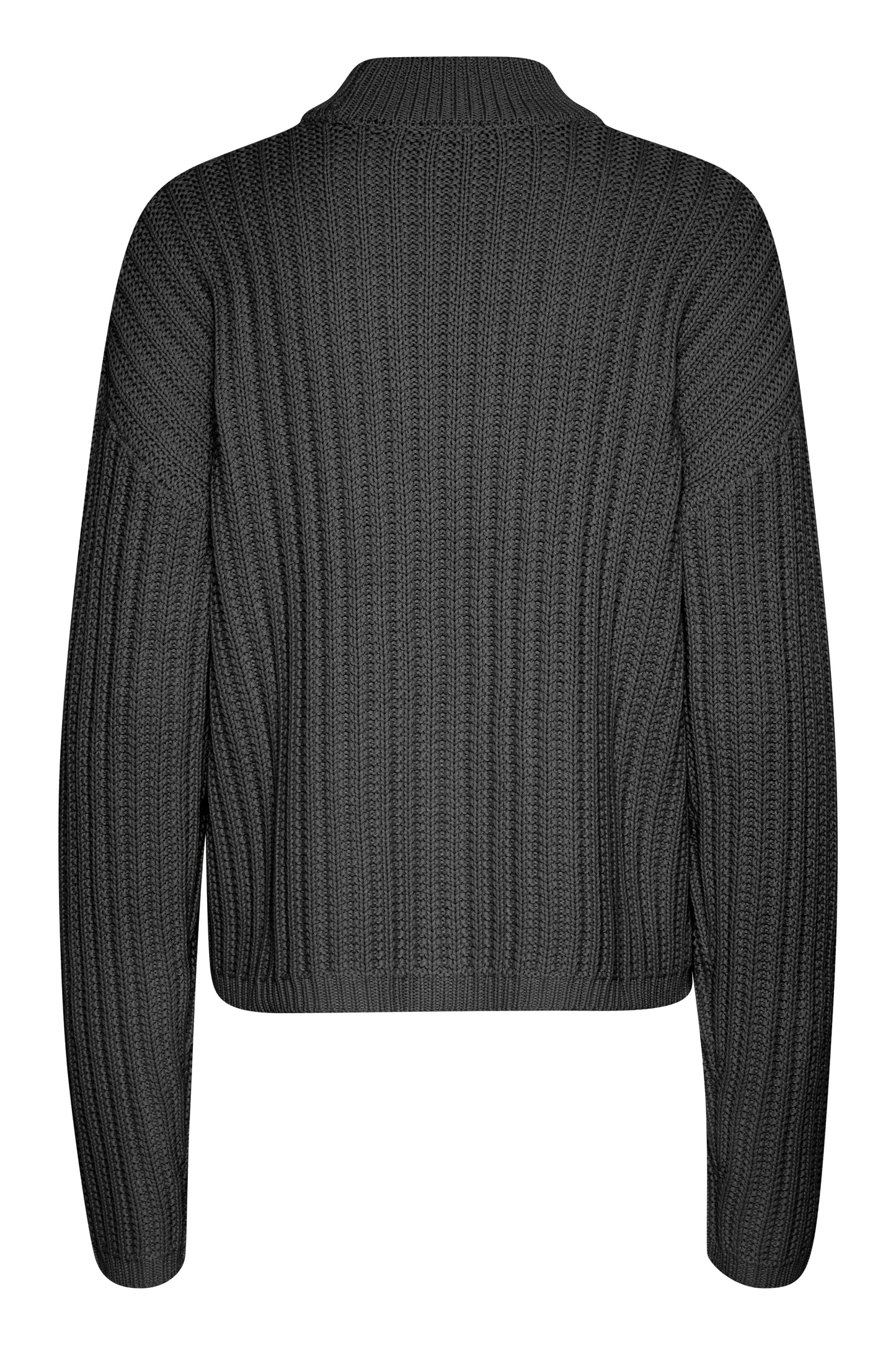 KAFFE BESS BLACK OYSTER PULLOVER