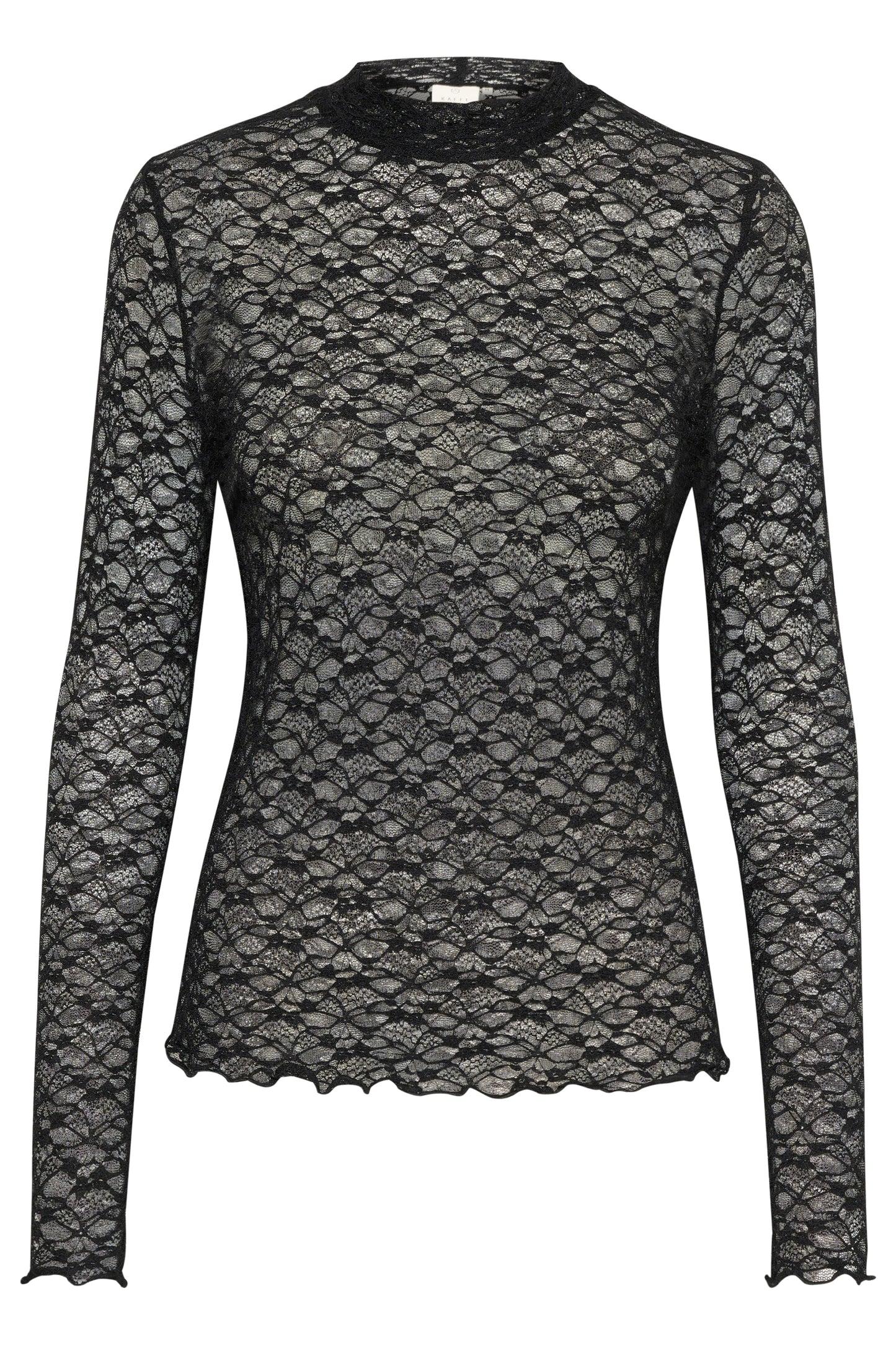 KAFFE JOLIA BLACK DEEP BLOUSE