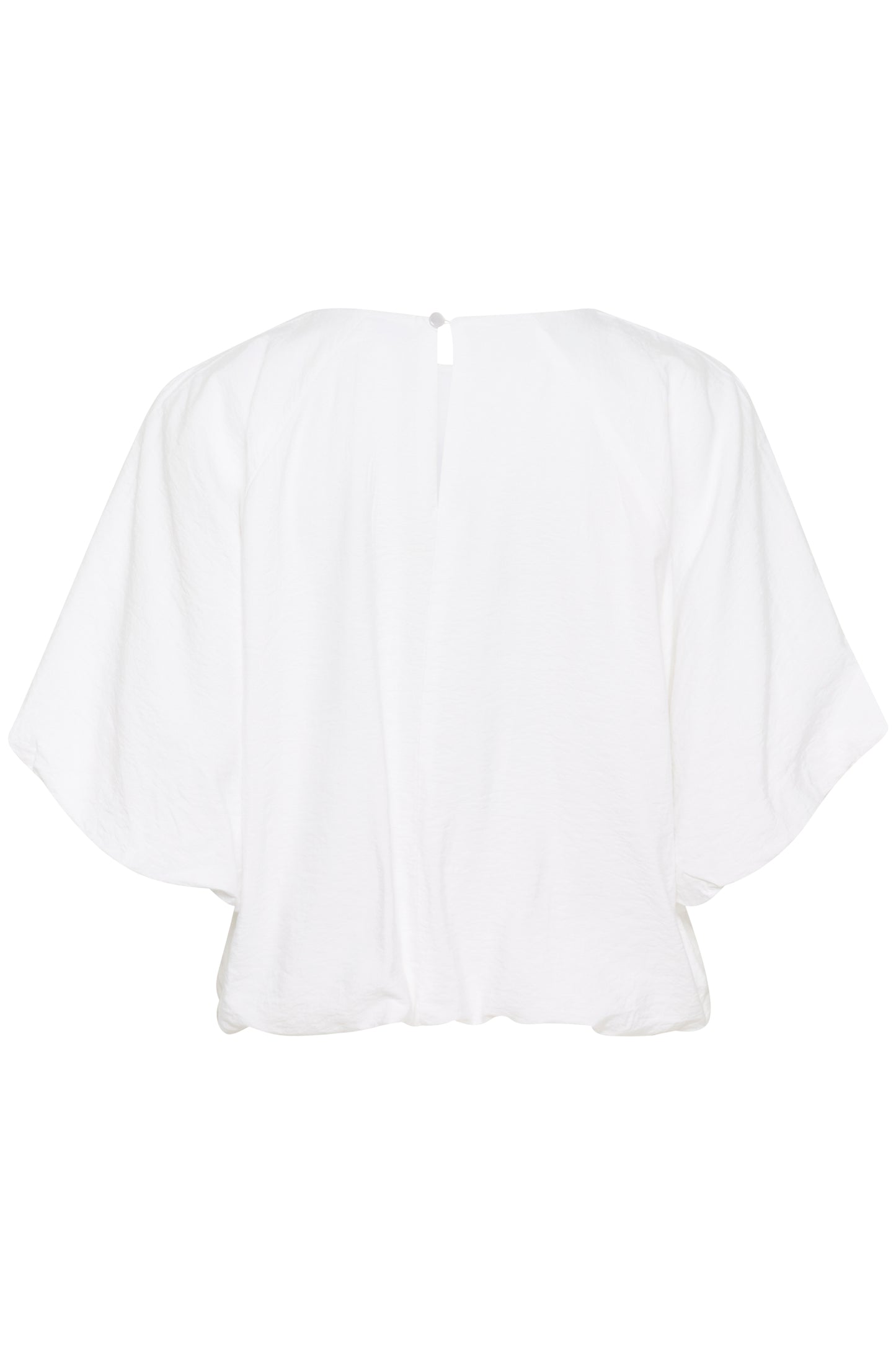 KAFFE GABBY BLOUSE IN OPTICAL WHITE