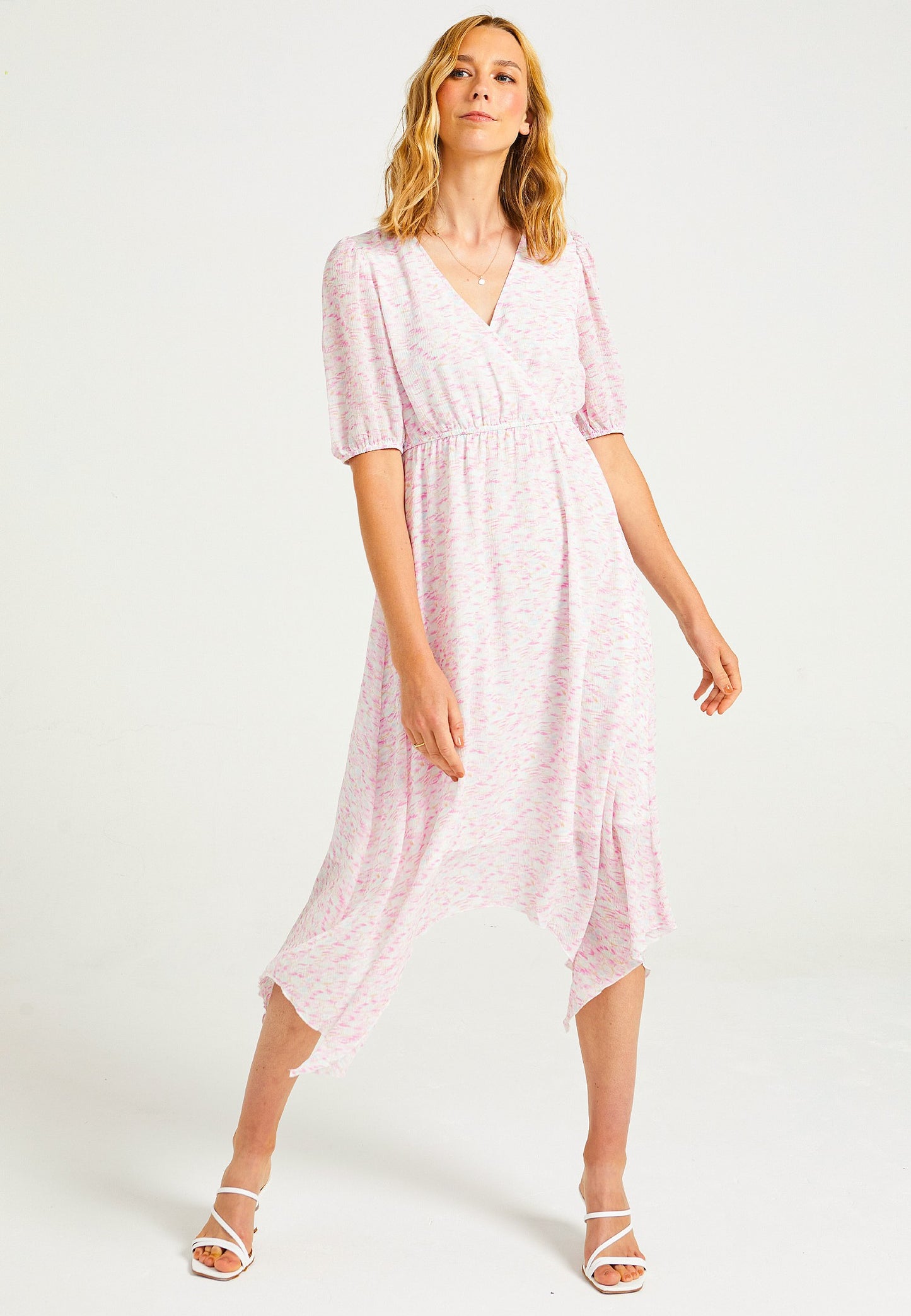 ANGELEYE SAVANNAH DRESS IN PINK