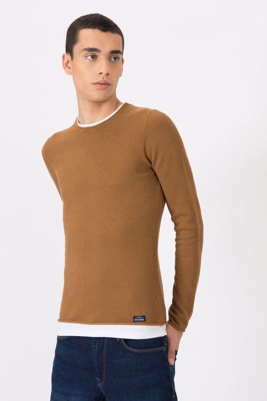 TIFFOSI SWEATER ALABASTRO DIJON