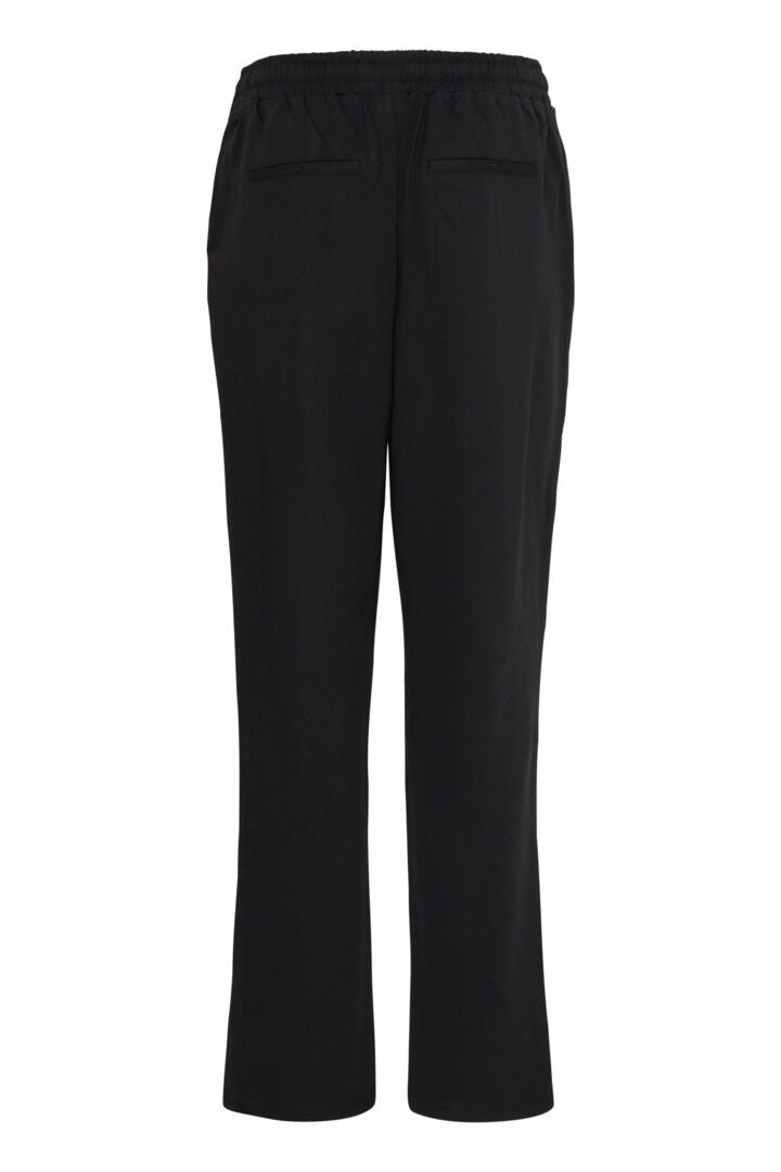 FRANSA BLACK STRETCH PANTS