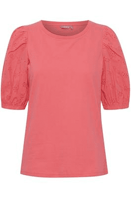 FRANSA MAE CORAL SHORT SLEEVE SHIRT