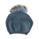 PNYC EVELYN BEANIE IN CHARCOAL