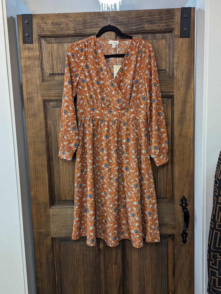 THE KORNER ORANGE DRESS