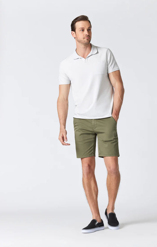 MAVI MEN'S JACOB CROP SHORTS OLIVINE TWILL