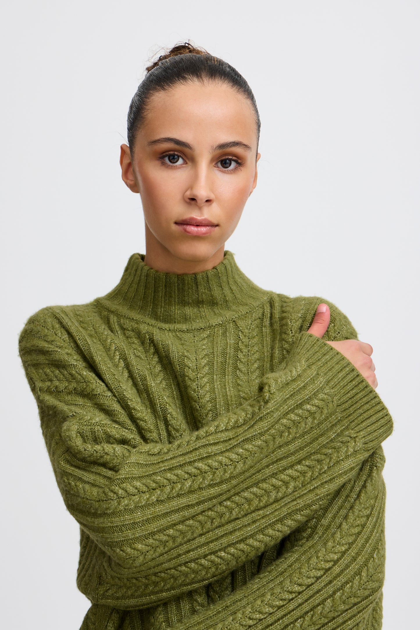 ICHI MYLLE PULLOVER IN MAYFLY