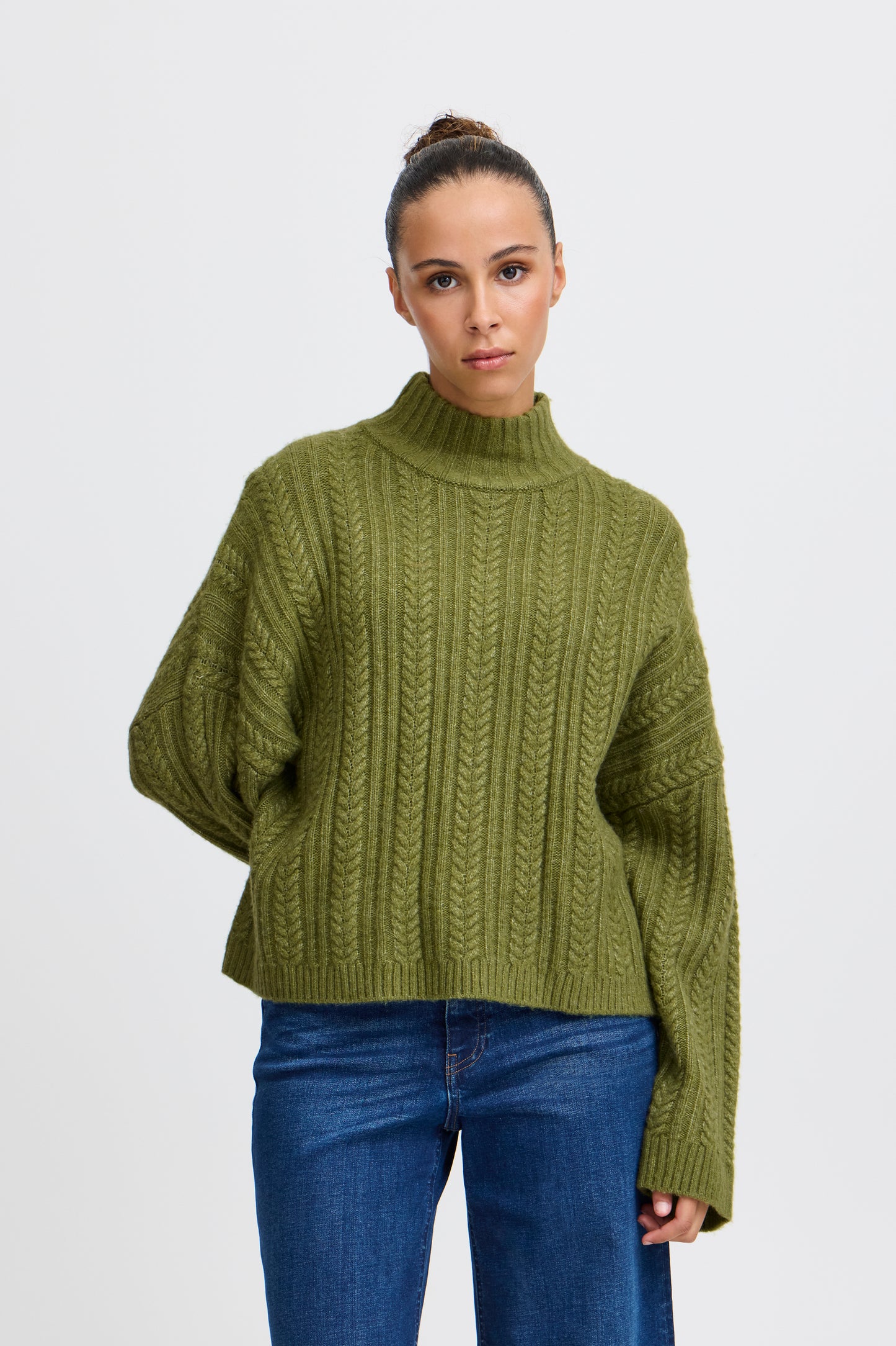ICHI MYLLE PULLOVER IN MAYFLY
