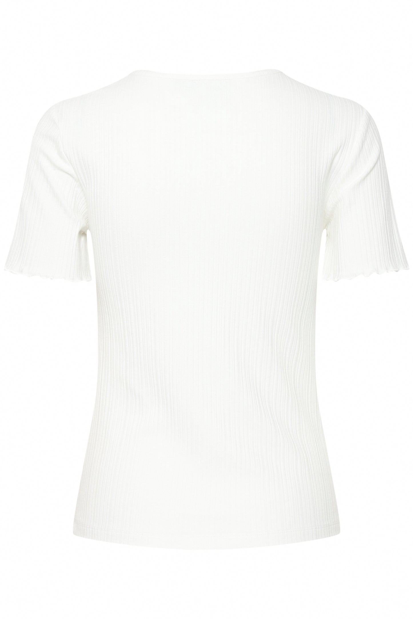 ICHI CELLA SHORT SLEEVE T-SHIRT IN CLOUD DANCER