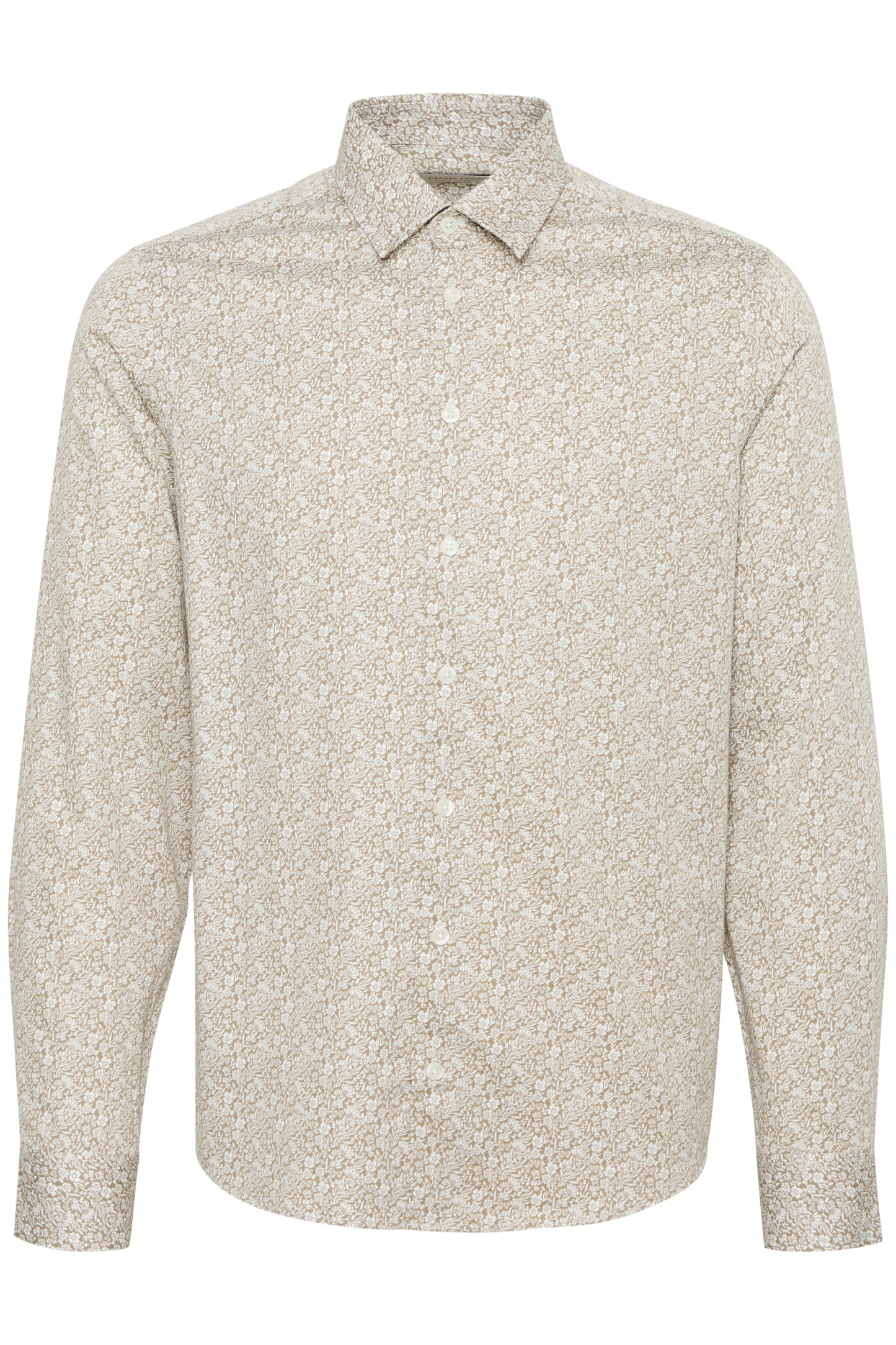 CASUAL FRIDAY MEN'S JEREMY LONG SLEEVE FLOWER SHIRT IN TREE HOUSE