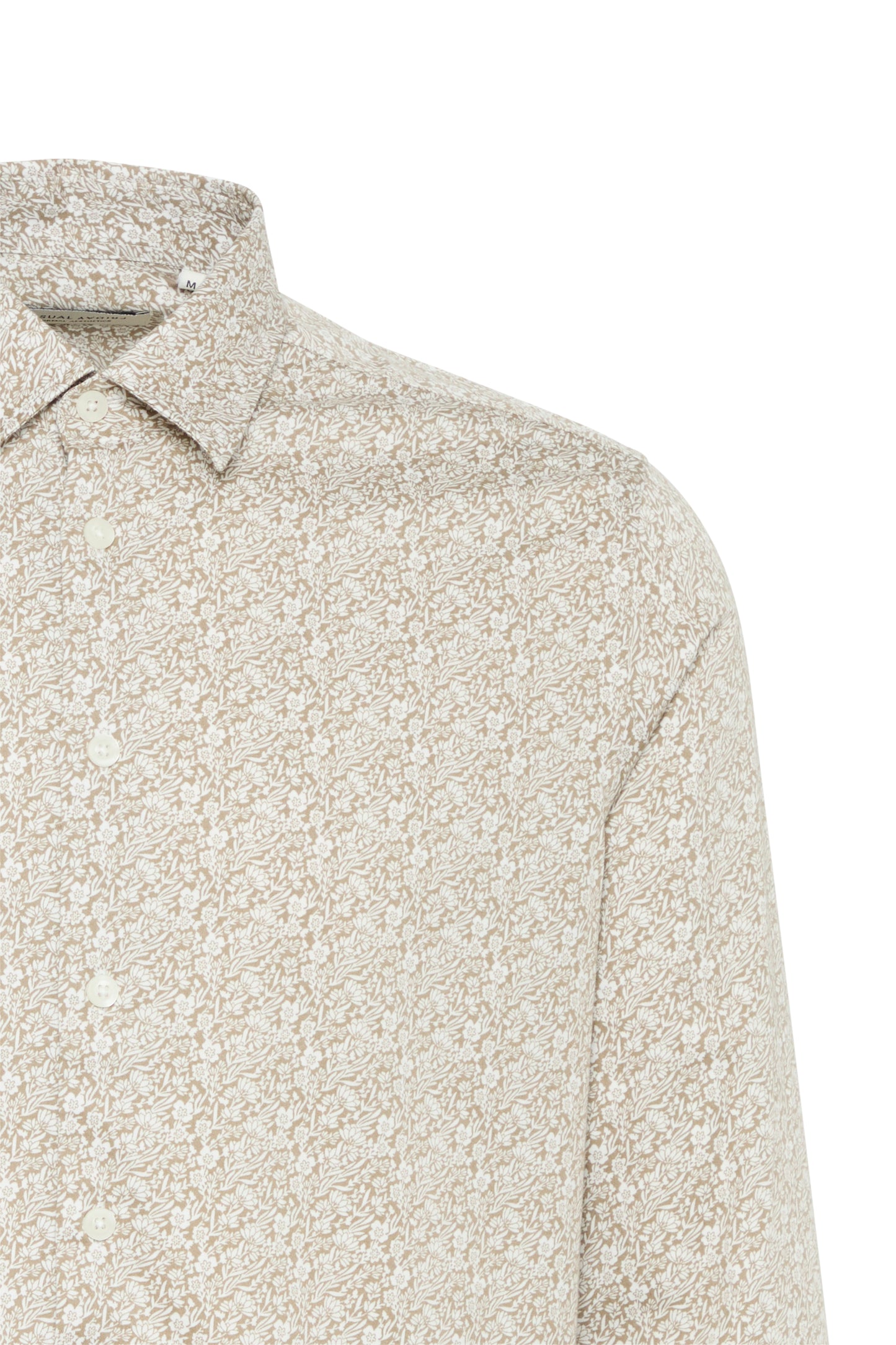 CASUAL FRIDAY MEN'S JEREMY LONG SLEEVE FLOWER SHIRT IN TREE HOUSE