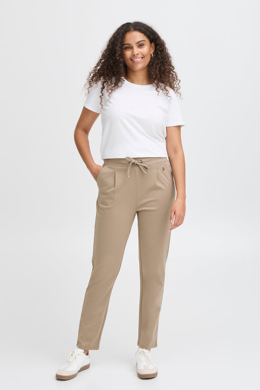FRANSA STRETCH PANTS IN BRINDLE