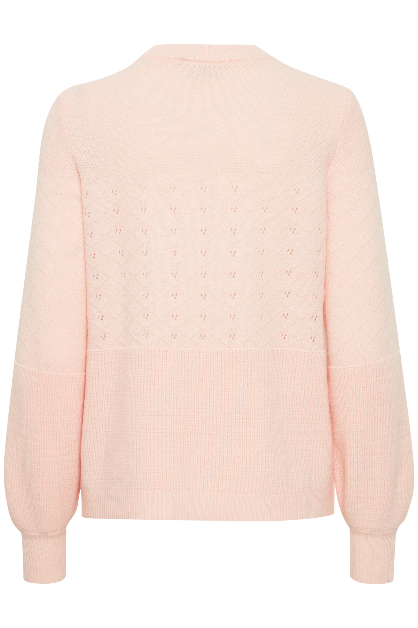 FRANSA PEACHSKIN BITTE KNITTED SWEATER