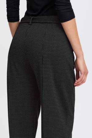 FRANSA BLENDA TROUSERS - LAUREL WREATH