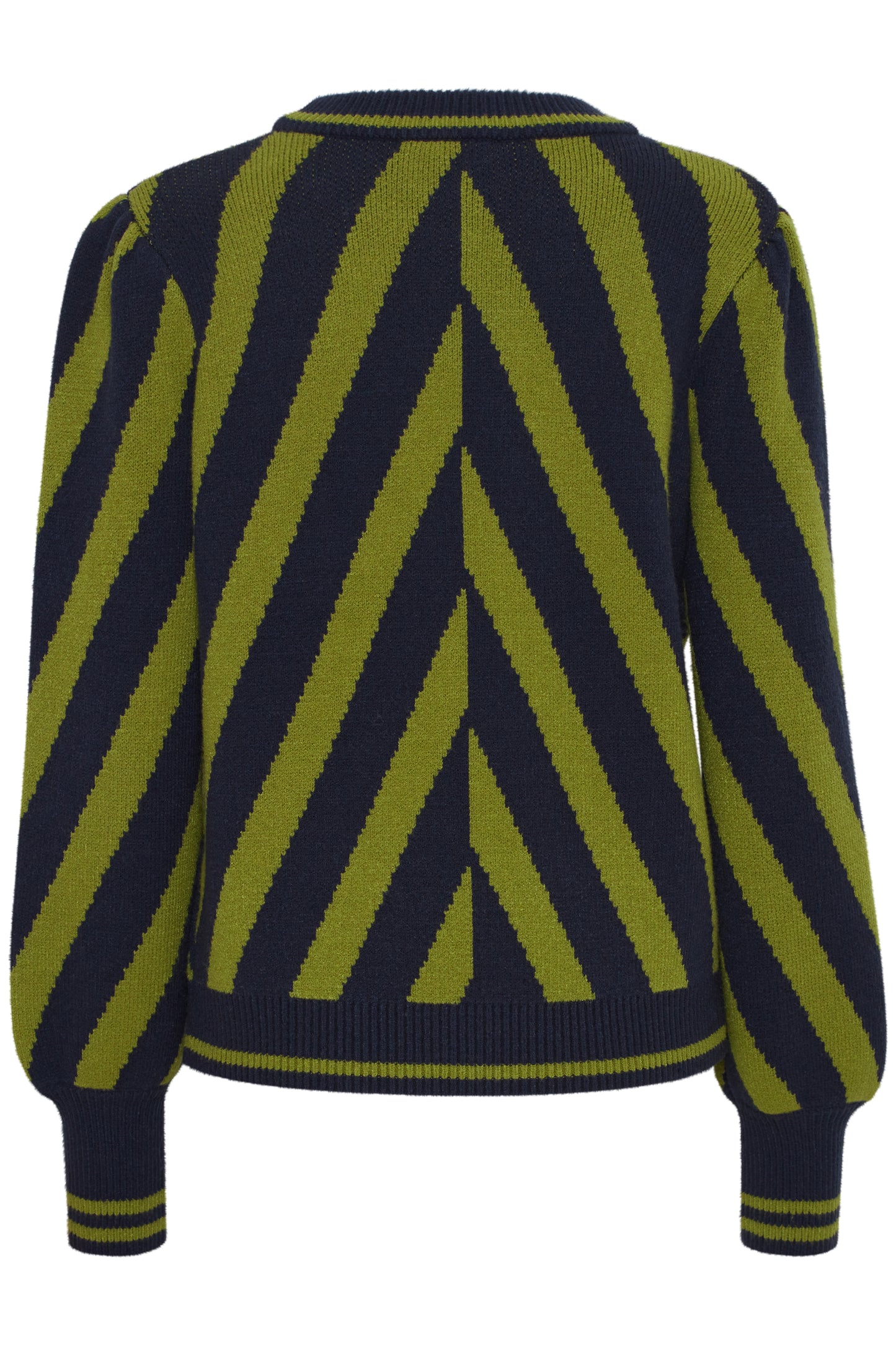 B.YOUNG MILO STRIPED WOODBINE MIX JUMPER