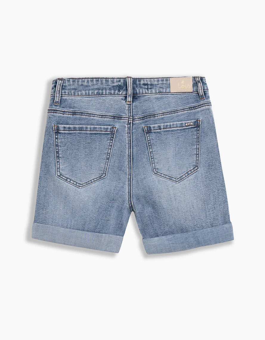 LOIS GEORGIA VINTAGE BLUE SHORT